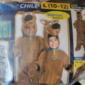 New kids Scooby-Doo costume 10/12 large